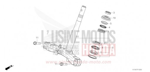 STEERING STEM SH350ASR de 2024